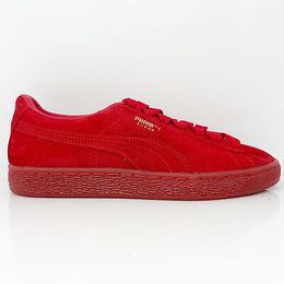 PUMA: Красные кроссовки Suede Classic