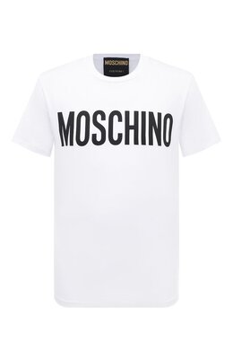 Moschino: Хлопковая футболка 