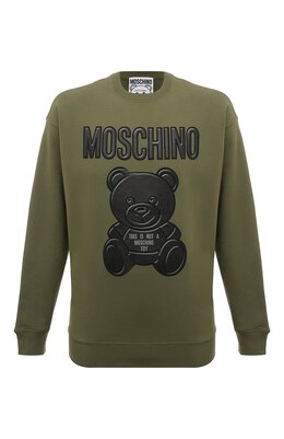 Moschino: Хлопковый свитшот 