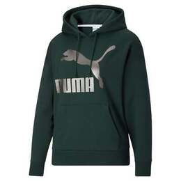 Puma: Зелёный свитер Classics