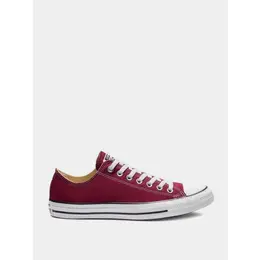 Converse: Бордовые кеды  Chuck Taylor All Star