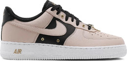 Nike: Бежевые кроссовки Air Force 1 Low