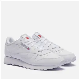 Reebok: Белые кроссовки  Classic Leather