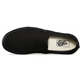 VANS: Чёрные мокасины Classic Slip On