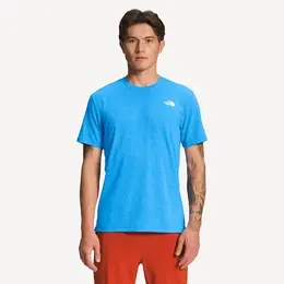 The North Face: Голубая футболка 