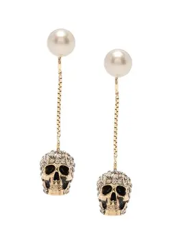 Alexander Mcqueen: Серьги Skull