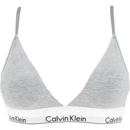 CALVIN KLEIN: Серый бюстгальтер 