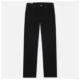 Джинсы Levi's 501 Levi's ORIGINAL, прямой силуэт, средняя посадка, размер 34, черный 101446199447