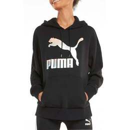 Puma: Чёрный свитер Classics