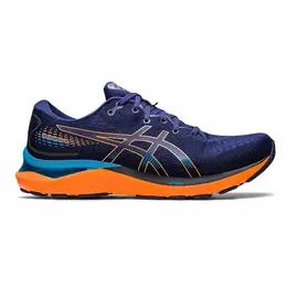 ASICS: Синие кроссовки 