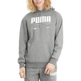 PUMA: Серый свитер Rebel