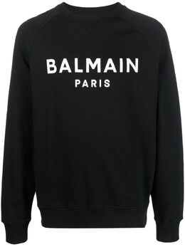 Balmain: Хлопковый свитшот