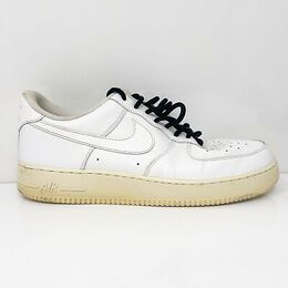 Nike: Белые кроссовки Air Force 1