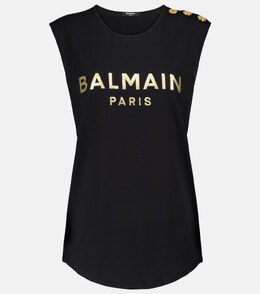 Balmain: Хлопковая майка