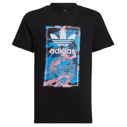 Adidas Originals: Чёрная футболка Originals