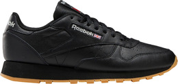 Reebok: Чёрные кроссовки  Classic Leather