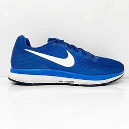 Nike: Синие кроссовки Air Zoom