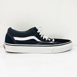 VANS: Чёрные кроссовки Off the Wall