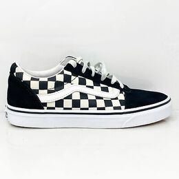 VANS: Чёрные кроссовки Off the Wall