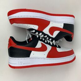 Nike: Красные кроссовки Air Force 1 Low