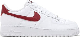 Nike: Белые кроссовки Air Force 1 Low