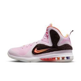 Nike: Розовые кроссовки Lebron 9