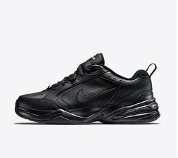 Nike: Чёрные кроссовки Air Monarch IV