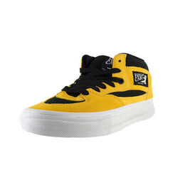 Vans: Чёрные кроссовки Skate Half Cab