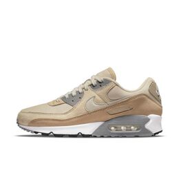 Nike: Светлые кроссовки Air Max 90 Premium