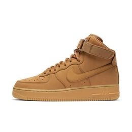 Nike: Светлые кроссовки Air Force 1 High