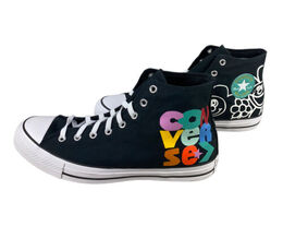 Converse: Чёрные туфли Chuck Taylor All Star Hi