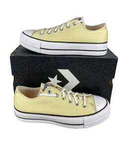 Converse: Жёлтые туфли Chuck Taylor All Star Lift