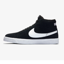 Nike: Чёрные кроссовки SB Zoom Blazer Mid