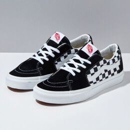 VANS: Чёрные туфли Sk8 Low