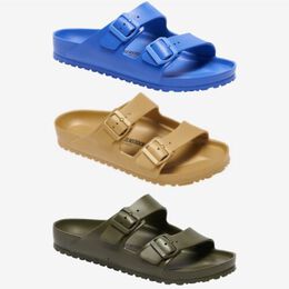 Birkenstock: Синие кроссовки Arizona Eva