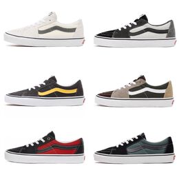 VANS: Чёрные туфли Sk8 Low