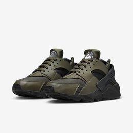 Nike: Тёмные кроссовки Air Huarache