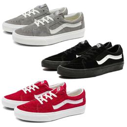 VANS: Чёрные ботинки Sk8 Low