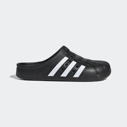 adidas: Чёрные сандалии Adilette