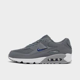 Nike: Голубые кроссовки Air Max 90