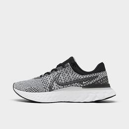 Nike: Чёрные кроссовки React Infinity Run Flyknit