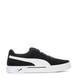 PUMA: Чёрные туфли Suede