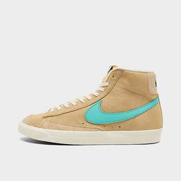 Nike: Чёрные кроссовки Blazer Mid 77