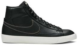 Nike: Тёмные кроссовки Blazer Mid Premium