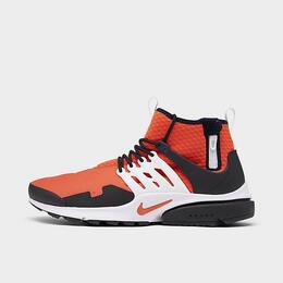 Nike: Оранжевые кроссовки Air Presto Mid Utility