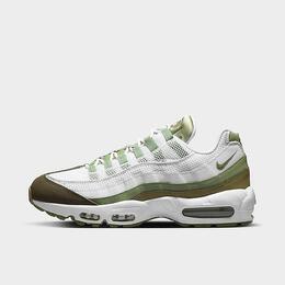 Nike: Белые кроссовки Air Max 95