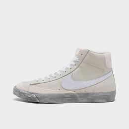 Nike: Белые кроссовки Blazer Mid 77