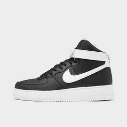 Nike: Чёрные кроссовки Air Force 1 High