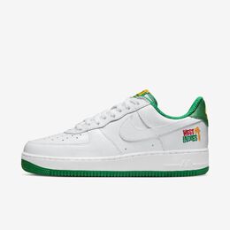 Nike: Белые кроссовки Air Force 1 Low Retro