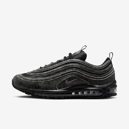 Nike: Чёрные кроссовки Air Max 97